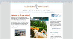 Desktop Screenshot of grandislandferry.com