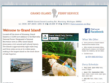 Tablet Screenshot of grandislandferry.com